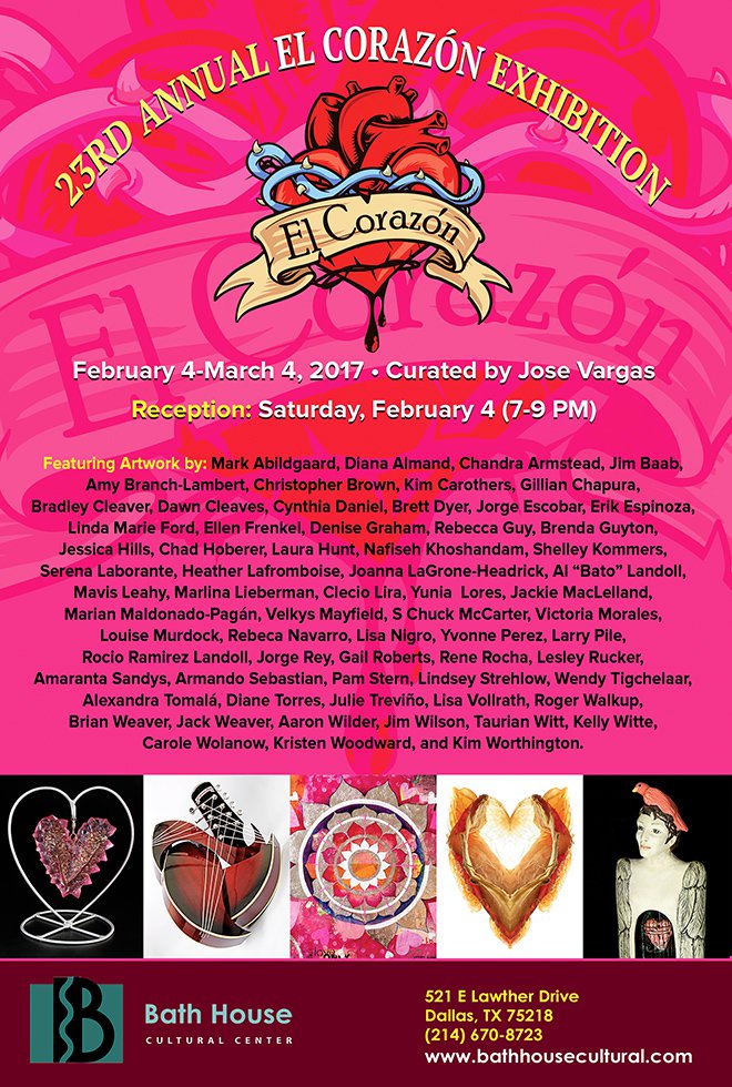 "El Corazon" at Bath House Cultural Center